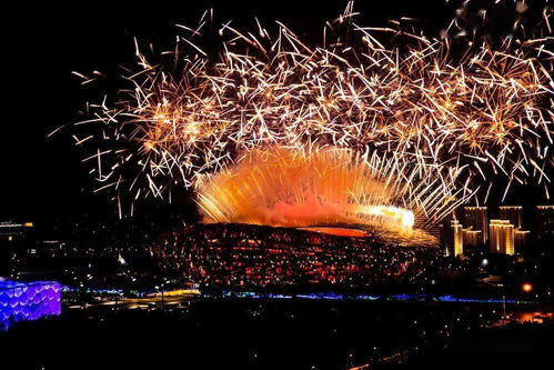 鸟巢288秒绚丽焰火惊艳绽放，璀璨背后的科技与深意