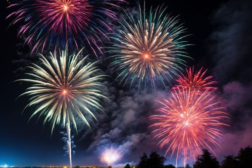 绽放夜空的精灵 节日烟花摄影的艺术与技巧